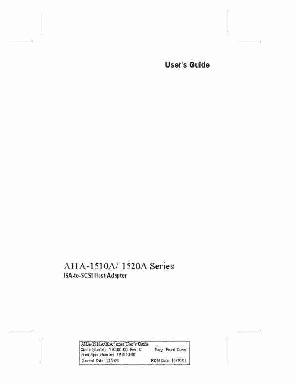 Adaptec Network Card AHA-1520A-page_pdf